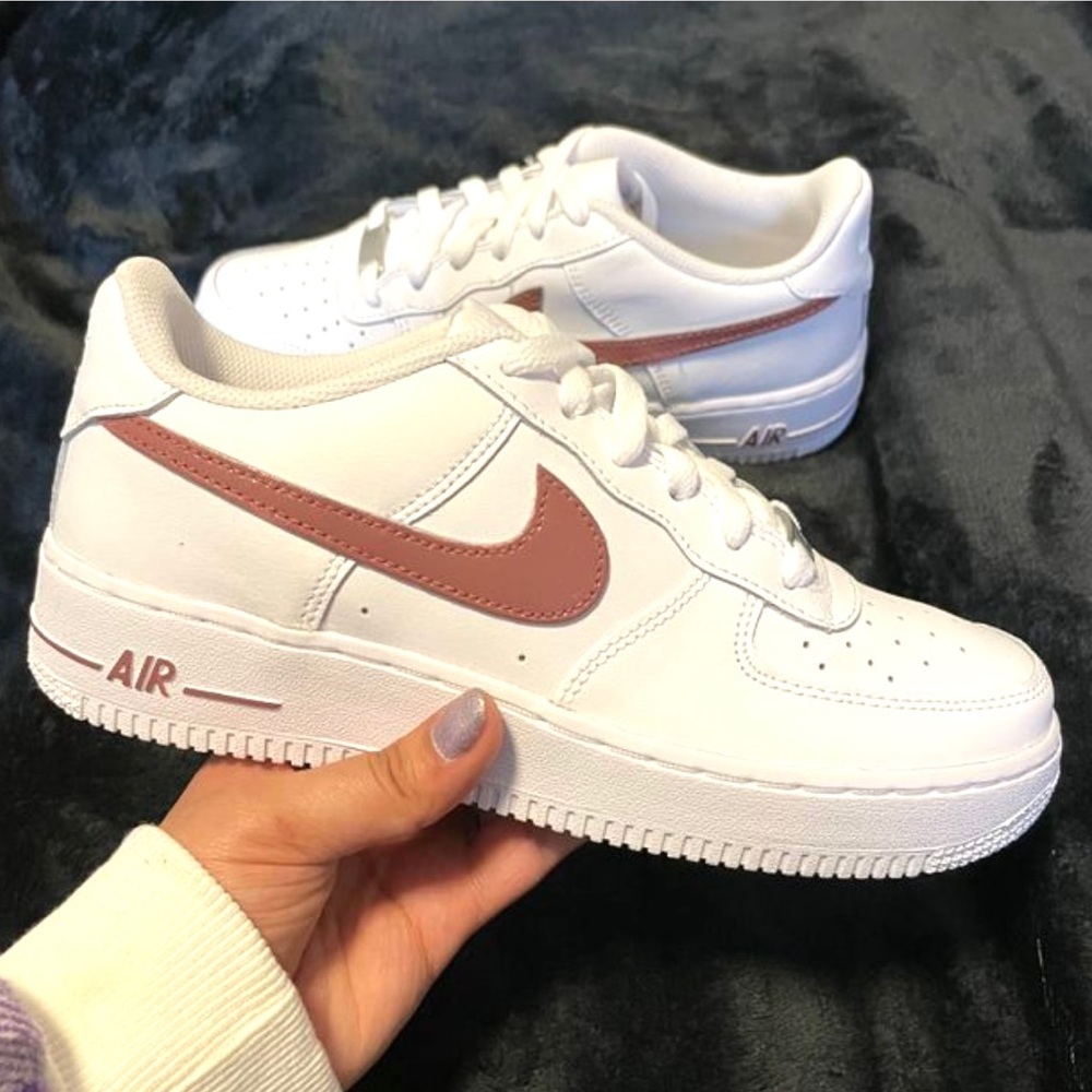 Custom Mauve Air Force 1 Shoes